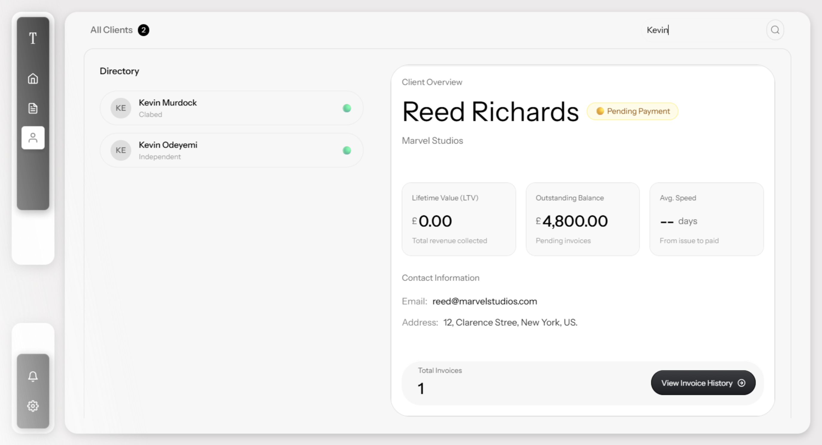 Automated Administrative Timeline View